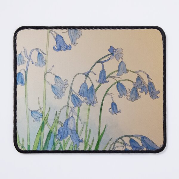 Item preview, Bluebells watercolour painting  designed and sold by esvb.