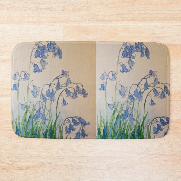 Item preview, Bluebells watercolour painting  designed and sold by esvb.