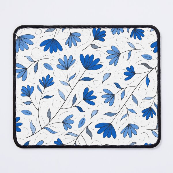 Item preview, Dainty Blue Flower Pattern designed and sold by Ravensplace22.