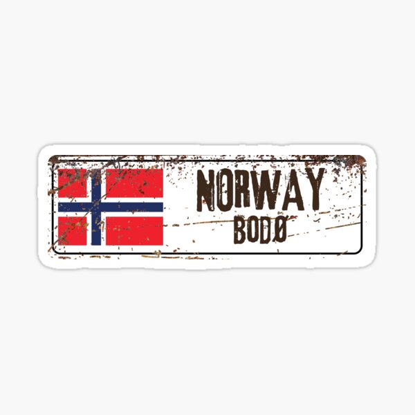 Item preview, Bodø Norway Flag – Arctic Gateway & Coastal designed and sold by jeshands.