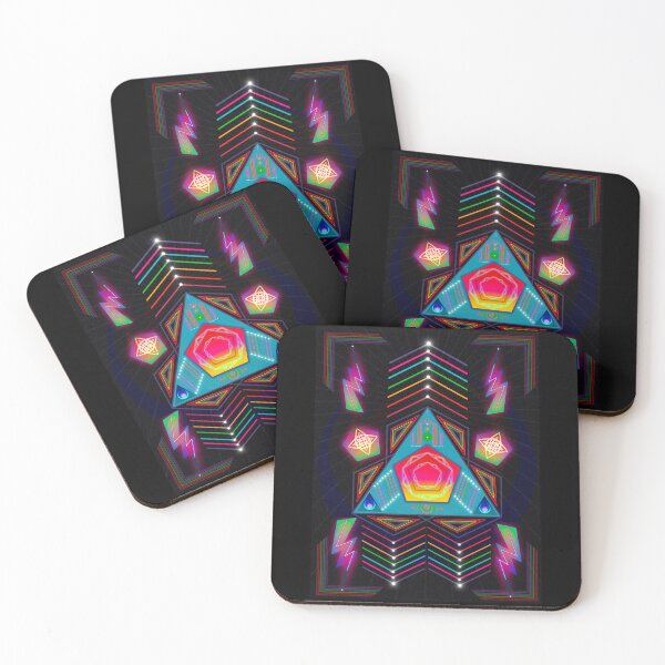 Item preview, Rainbow lightening, Electric Geometric Symphony designed and sold by ByteMode.