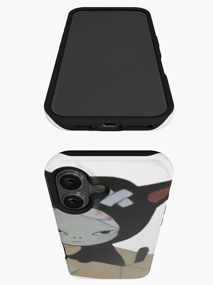 Thumbnail 3 of 4, iPhone Case, yoshitomo nara cat in box designed and sold by chiaoo.