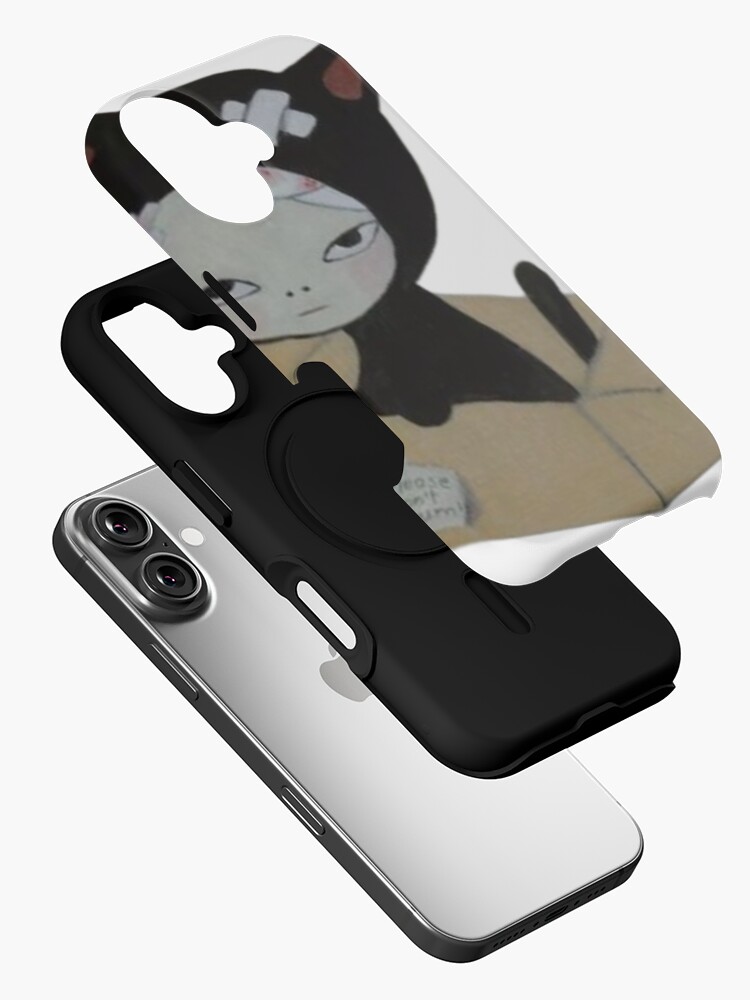 Thumbnail 2 of 4, iPhone Case, yoshitomo nara cat in box designed and sold by chiaoo.