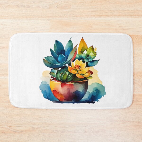 Item preview, Watercolor Succulent Design designed and sold by IvyIsle.
