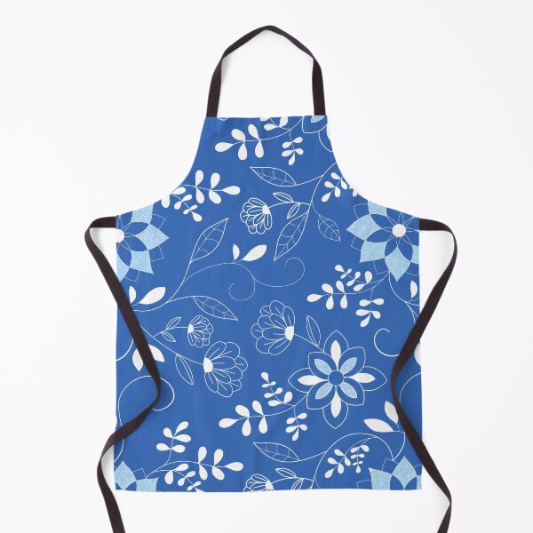 Item preview, I Abstract Blue Flowers designed and sold by Ravensplace22.