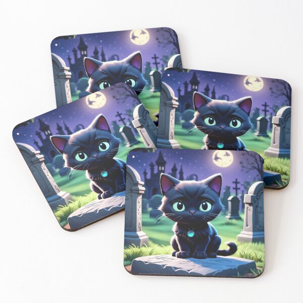 Item preview, Graveyard Kitten designed and sold by Melissa Salazar.