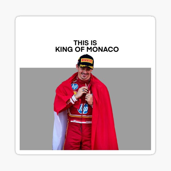 Aperçu de l'œuvre C'est le roi de Monaco  créée et vendue par Paddock  Princess.