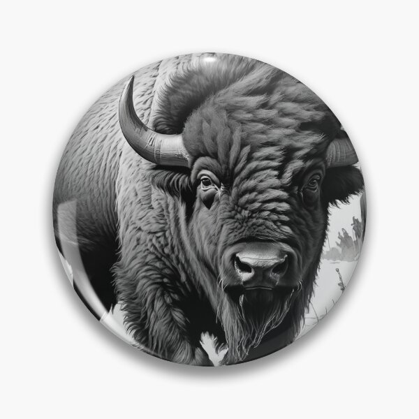 Item preview, Bison Ink Art designed and sold by Burkae.