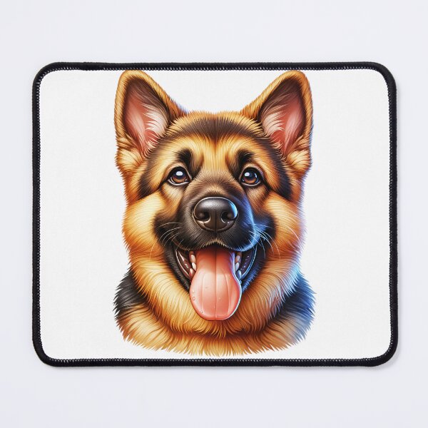 Item preview, Cute German Shepherd Face designed and sold by TheAnimalZ00.
