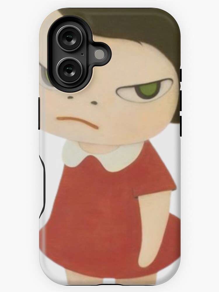 Thumbnail 1 of 4, iPhone Case, yoshitomo nara red dress girl designed and sold by chiaoo.