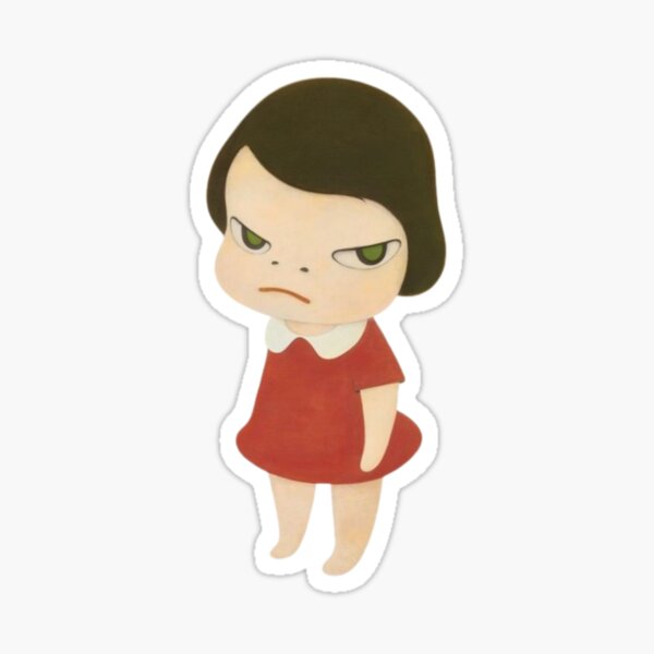 Item preview, yoshitomo nara red dress girl designed and sold by chiaoo.