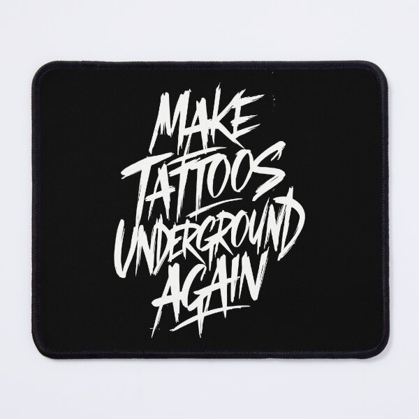 Item preview, "Make Tatoos Underground Again" Collection - T-Shirts, Mugs, Caps, Posters & More designed and sold by paulo silveira.