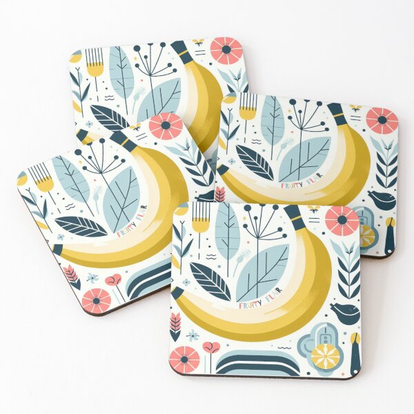 Item preview, Fruity flair - banana scandinavian style designed and sold by Funny-Banana.