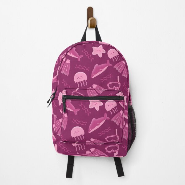 Item preview, Whimsical Undersea Adventure In Fandango and Hot Pink designed and sold by JaselviiStudio.