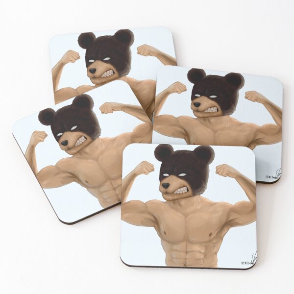 Item preview, Buff Bear designed and sold by EbonyCGIart.