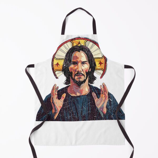 Item preview, Keanu Reeves as Jesus - What would Keanu do? designed and sold by walrusindustrie.