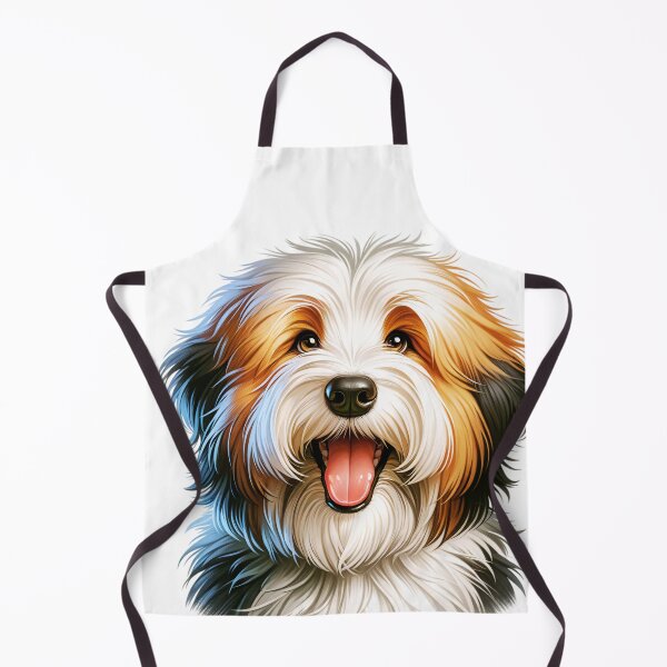 Item preview, Cute Bearded Collie Face designed and sold by TheAnimalZ00.