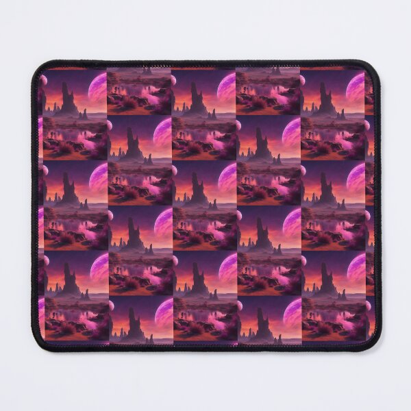 Item preview, Galactic Sunset Over Alien Planet designed and sold by Gargantua99.