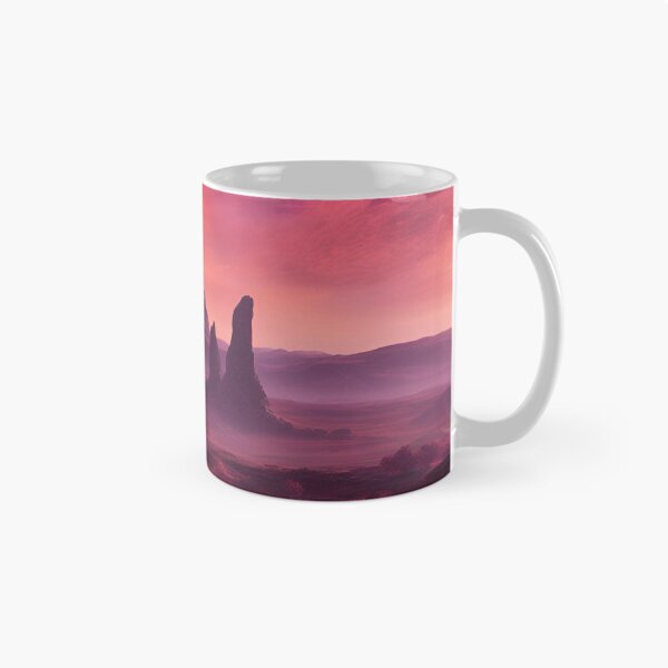 Item preview, Galactic Sunset Over Alien Planet designed and sold by Gargantua99.