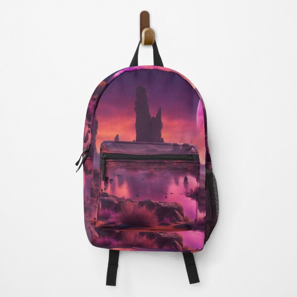 Item preview, Galactic Sunset Over Alien Planet designed and sold by Gargantua99.