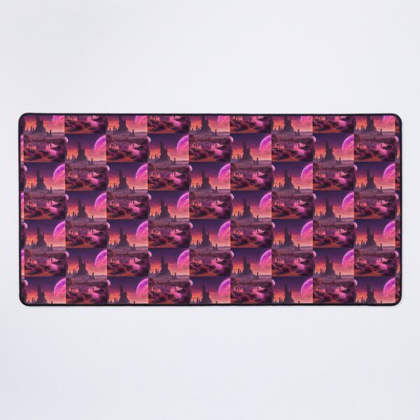Item preview, Galactic Sunset Over Alien Planet designed and sold by Gargantua99.