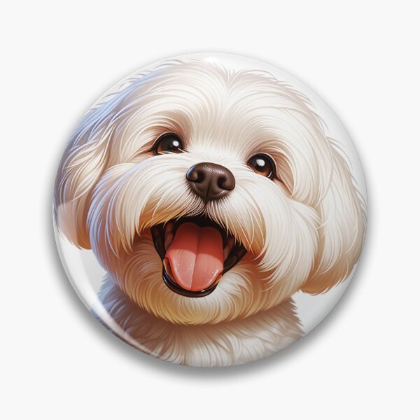 Item preview, Cute Maltese Face designed and sold by TheAnimalZ00.