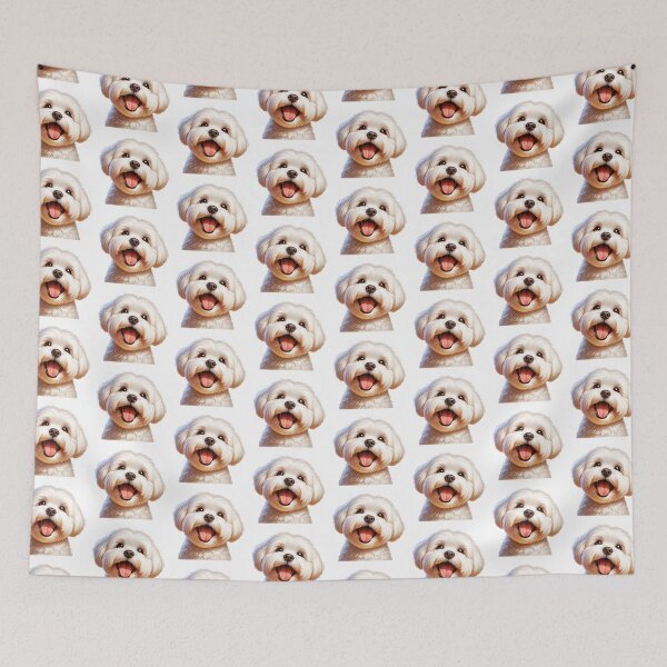 Item preview, Cute Maltese Face designed and sold by TheAnimalZ00.