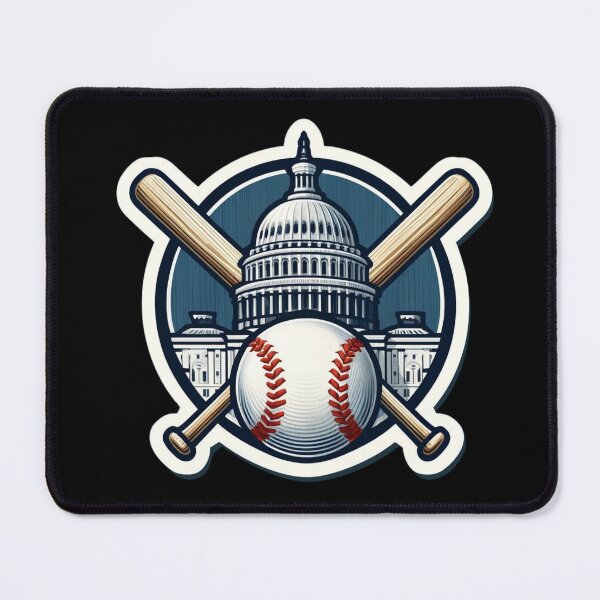 Item preview, Capitol and Baseball designed and sold by pixelpulsenyc.
