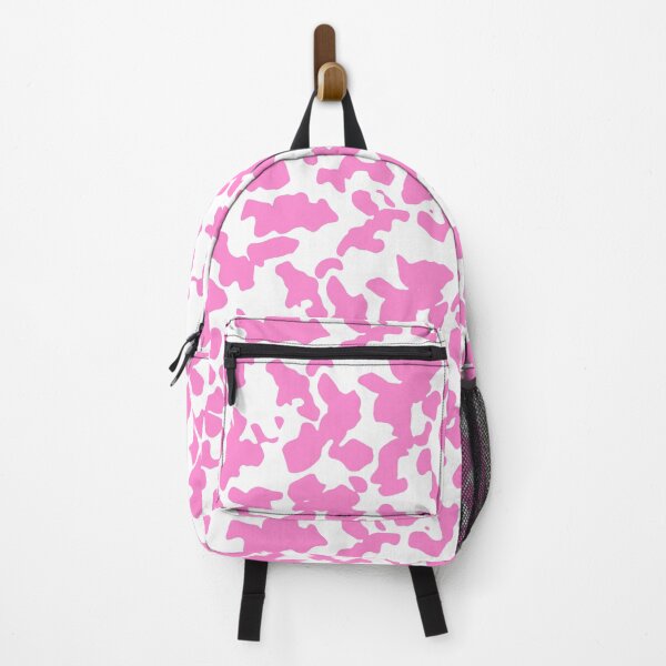 Item preview, Bright Pink Strawberry Cow Print Pattern designed and sold by TheRulerofEarth.
