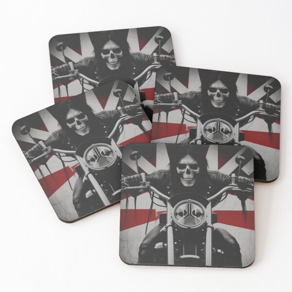 Item preview, Grunge Skull Biker Graffiti Art designed and sold by TheDarkWardrobe.
