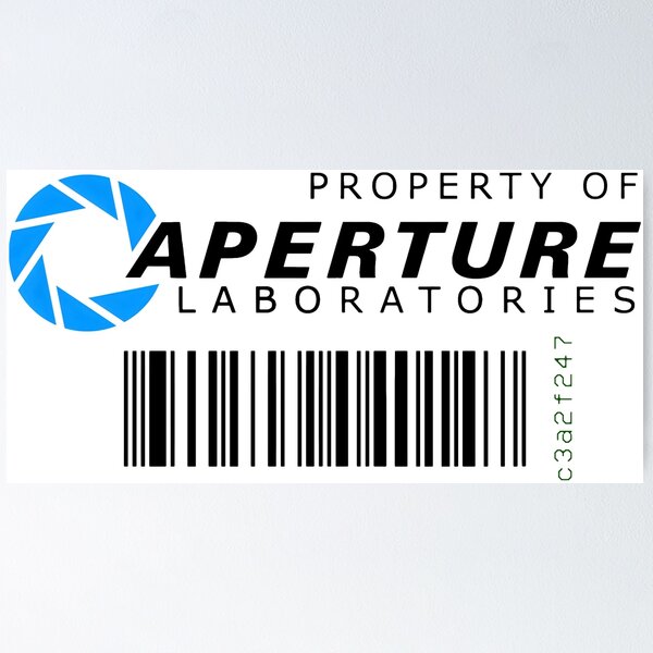 Aperçu de l'œuvre Laboratoires scientifiques Aperture - Portail créée et vendue par StreetArtiist.