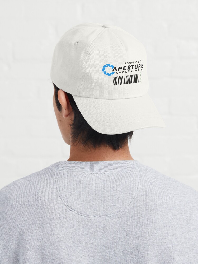 Aperçu 4 sur 7. Casquette avec l'œuvre Laboratoires scientifiques Aperture - Portail créée et vendue par StreetArtiist.