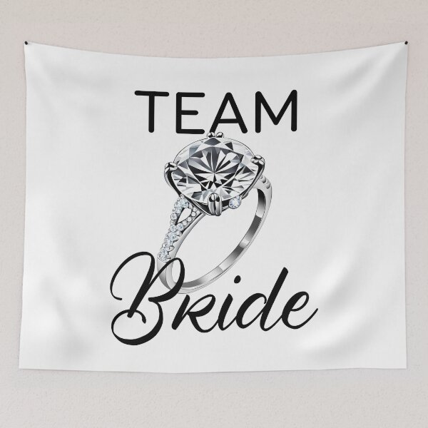 Item preview, Team Bride Bride To Be Bridal Party Design designed and sold by Glimmersmith.