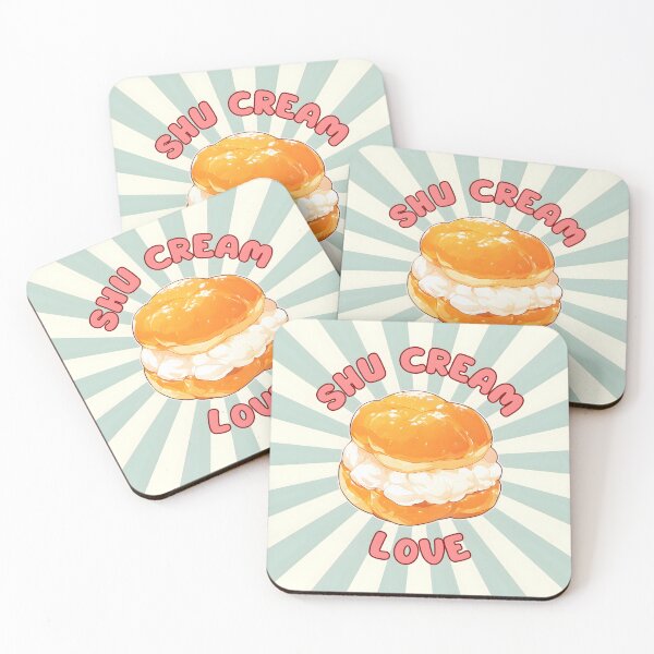 Item preview, Anime Cream Puff designed and sold by TeaTimePrints.