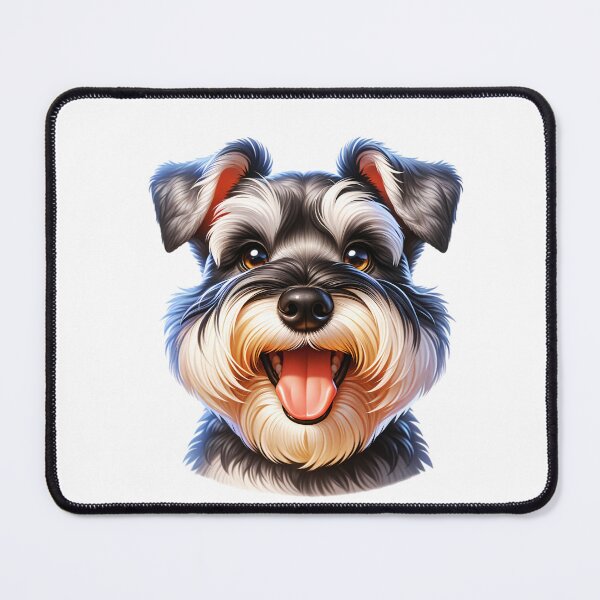 Item preview, Cute Miniature Schnauzer Face designed and sold by TheAnimalZ00.