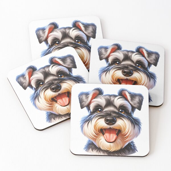 Item preview, Cute Miniature Schnauzer Face designed and sold by TheAnimalZ00.