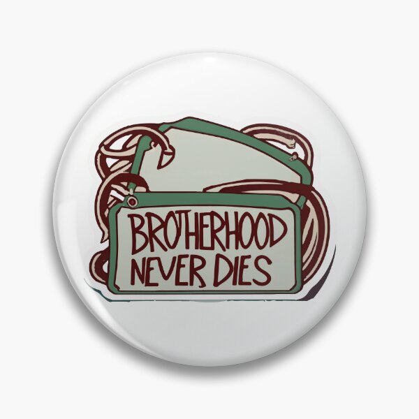 Item preview, Brotherhood Never Dies Military Dog Tags designed and sold by NiftyWrx.