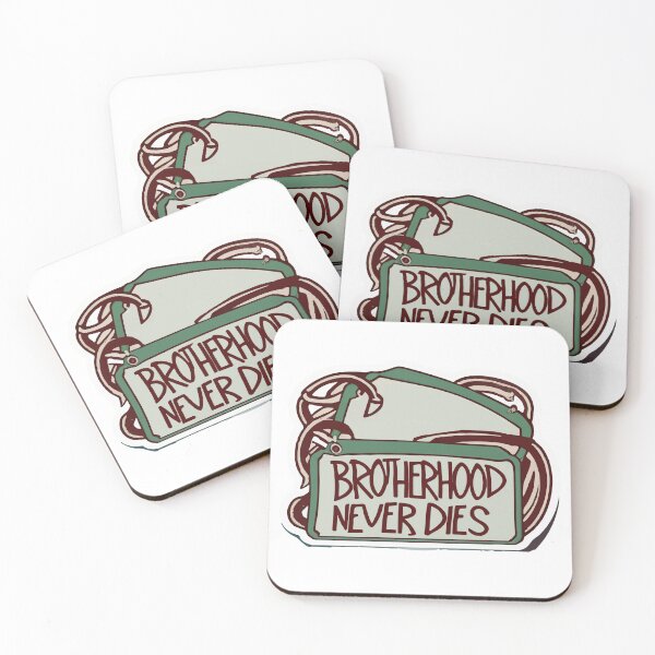 Item preview, Brotherhood Never Dies Military Dog Tags designed and sold by NiftyWrx.
