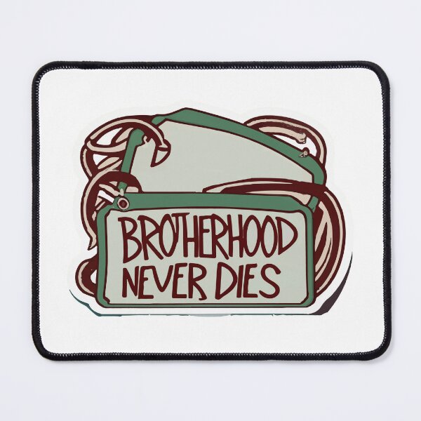 Item preview, Brotherhood Never Dies Military Dog Tags designed and sold by NiftyWrx.