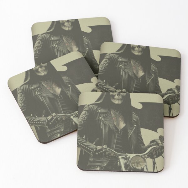 Item preview, Grunge Skull Biker Graffiti Art designed and sold by TheDarkWardrobe.