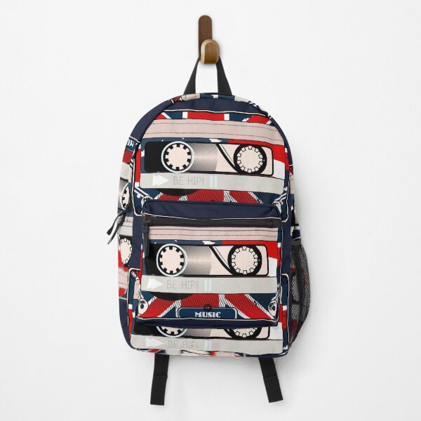 Item preview, retro cassettes music UK flag designed and sold by FleurDesign.