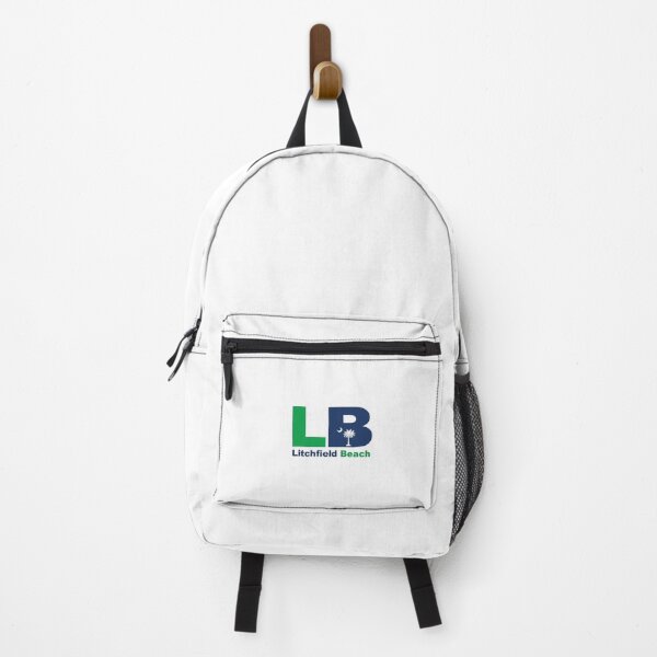 Item preview, Litchfield Beach Logo Grn Blue designed and sold by maryhershey.