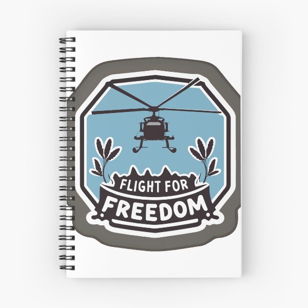 Item preview, Flight for Freedom - Vietnam War Helicopter Silhouette designed and sold by NiftyWrx.