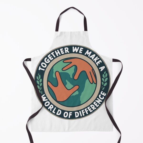 Item preview, Together We Make a World of Difference - Global Unity designed and sold by NiftyWrx.