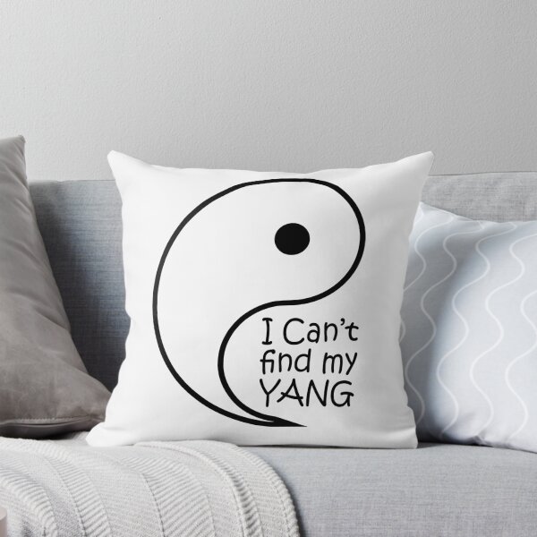 Item preview, yin yang i cant find my yang designed and sold by LaughingProf.