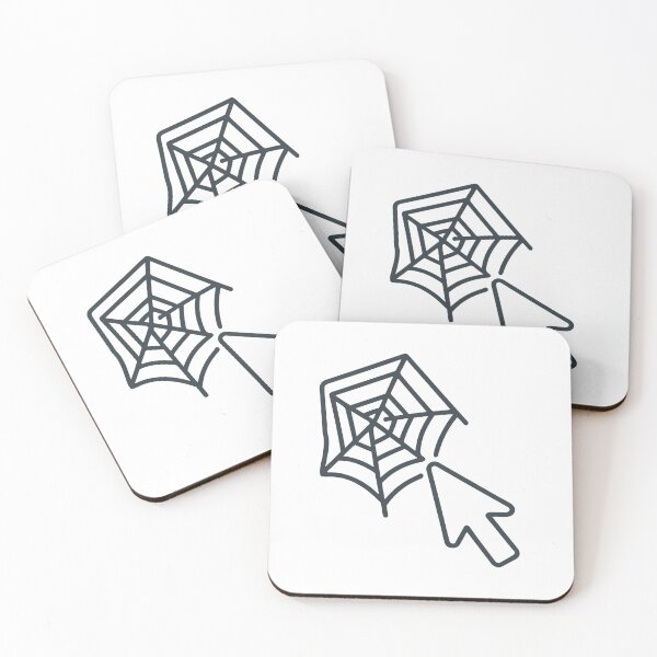 Item preview, Telaraña minimalista de diseñador web con cursor designed and sold by NiftyWrx.