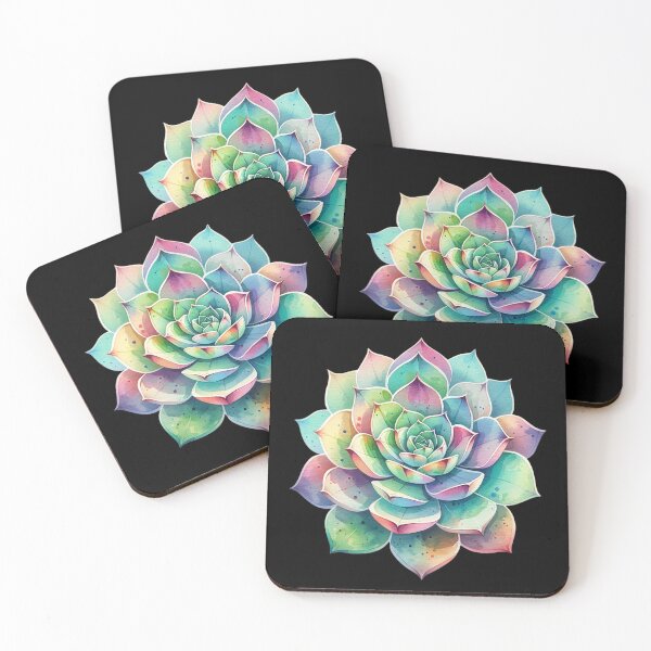 Item preview, Colorful Succulent Design designed and sold by IvyIsle.