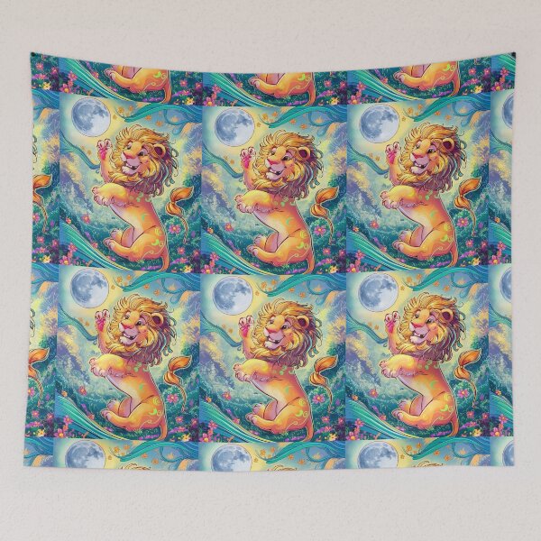 Item preview, Leo Astrology. Moon in Leo, Zodiac sign, Leo symbol designed and sold by ZodiacWonders.