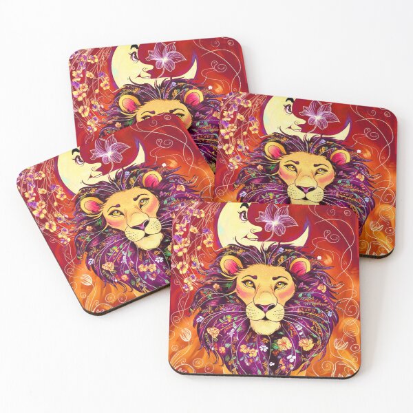 Item preview, Leo Astrology. Moon in Leo, Zodiac sign, Leo symbol designed and sold by ZodiacWonders.