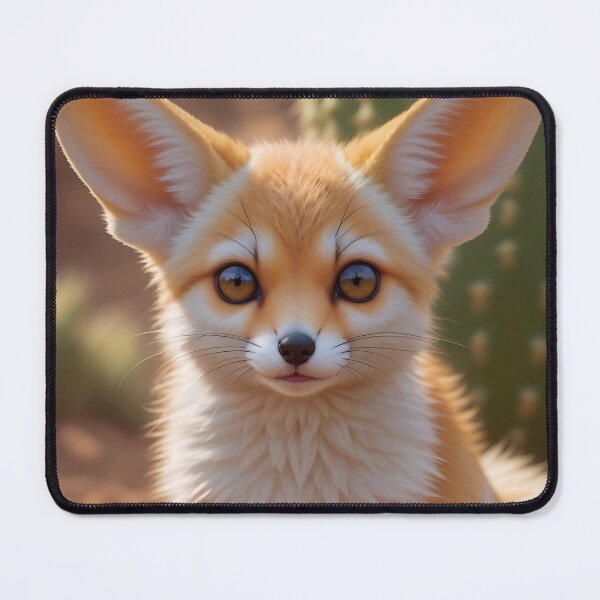 Item preview, Cute Fennec Fox Animal Portrait designed and sold by TheArtOfPat.